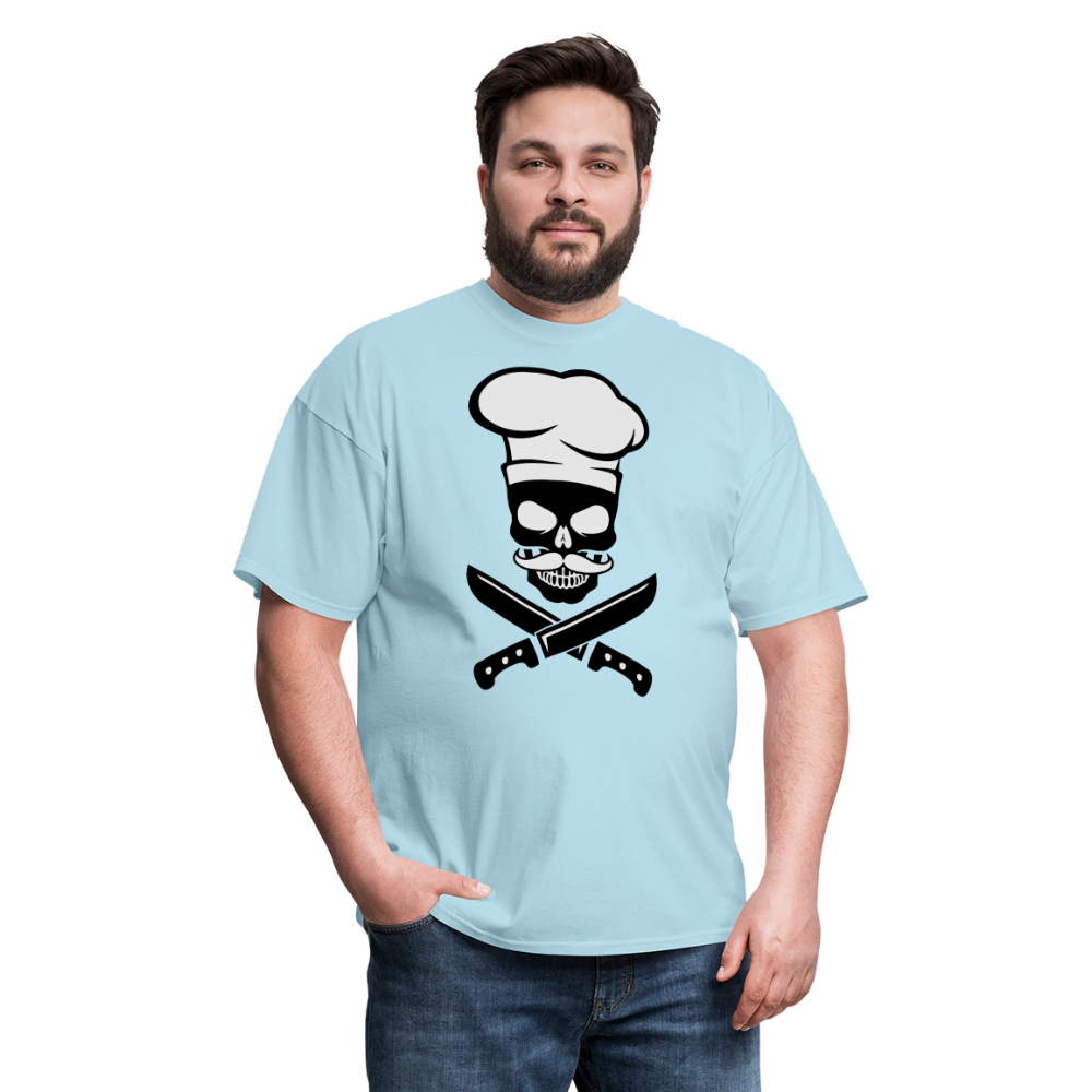 Skull Chef Classic T-Shirt - powder blue
