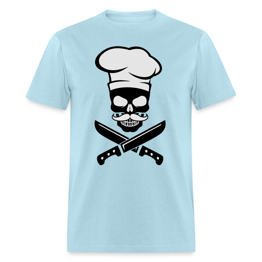 Skull Chef Classic T-Shirt - powder blue