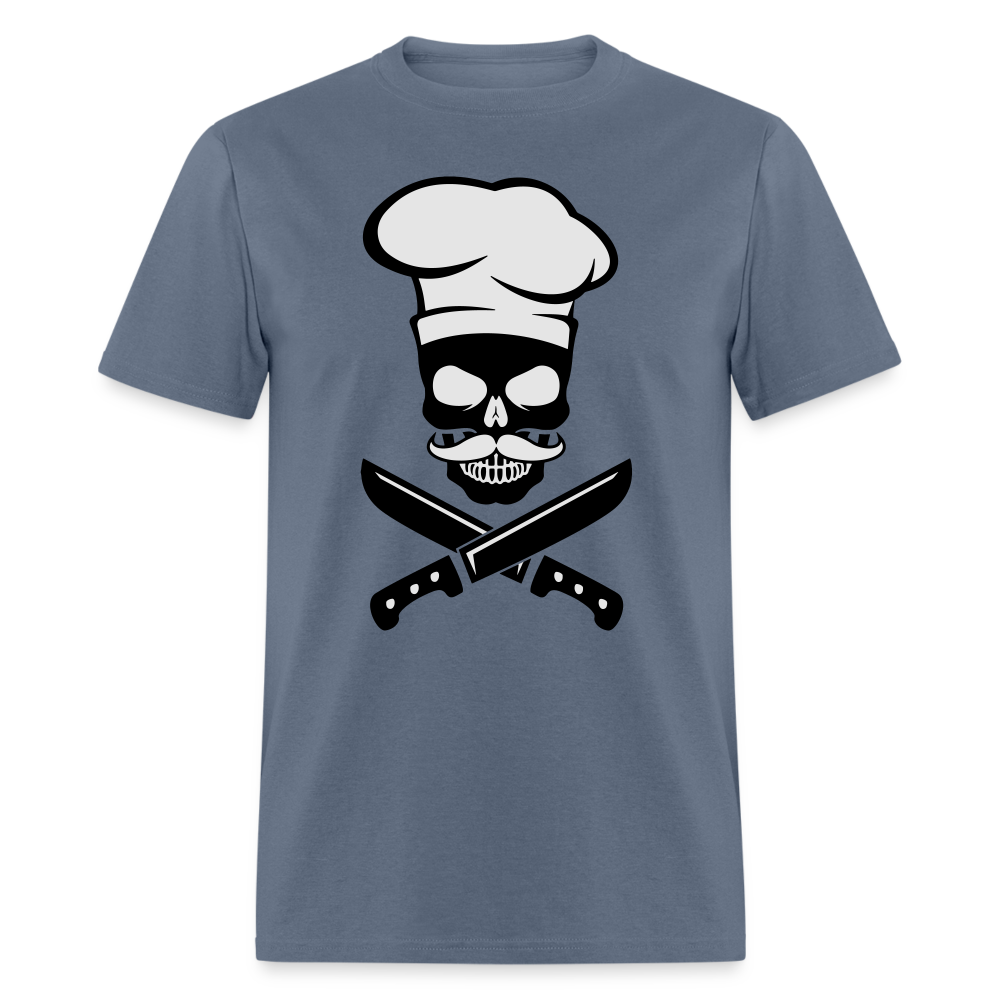 Skull Chef Classic T-Shirt - denim