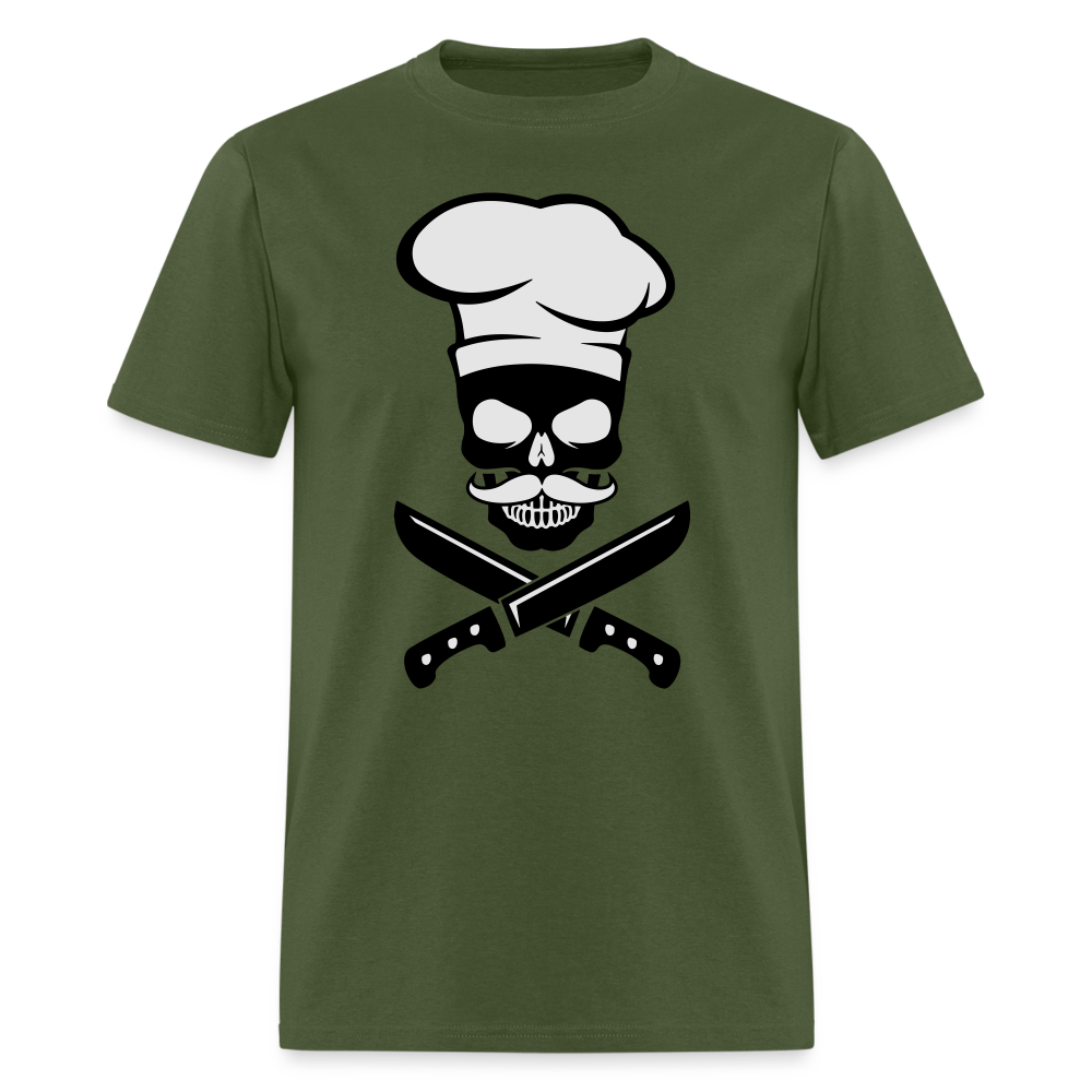 Skull Chef Classic T-Shirt - military green