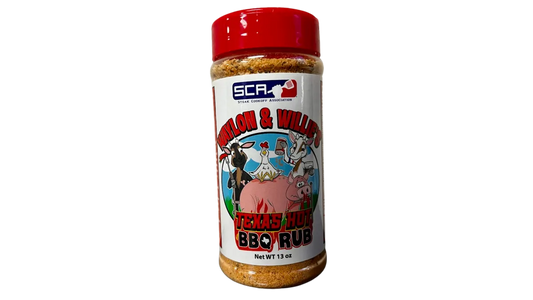 SCA Waylon and Willie's Texas Hot BBQ RUB