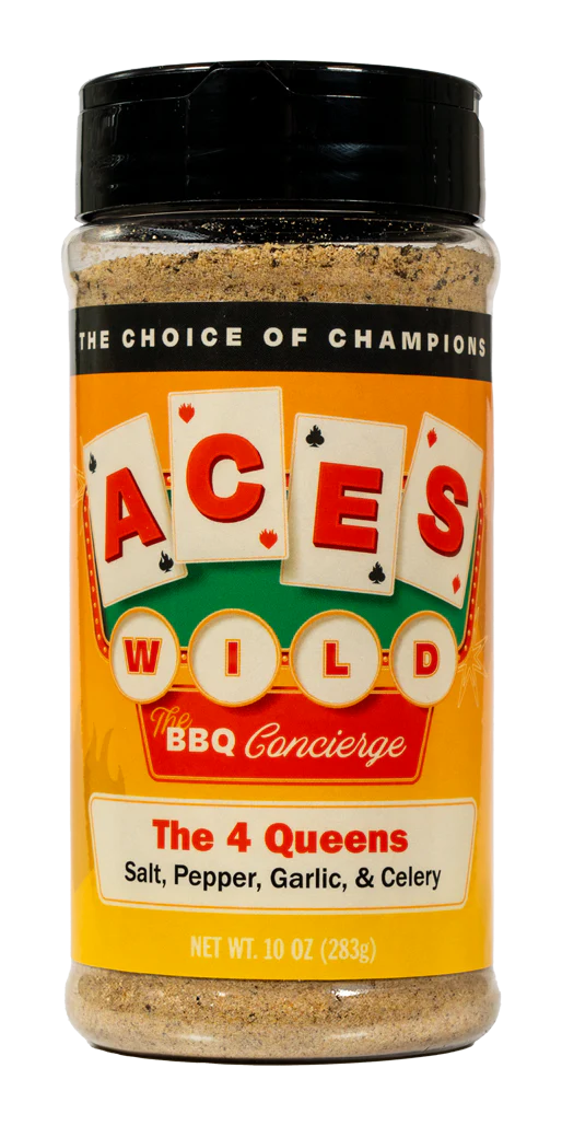 Aces Wild The 4 Queens - Salt, Pepper, Garlic & Celery