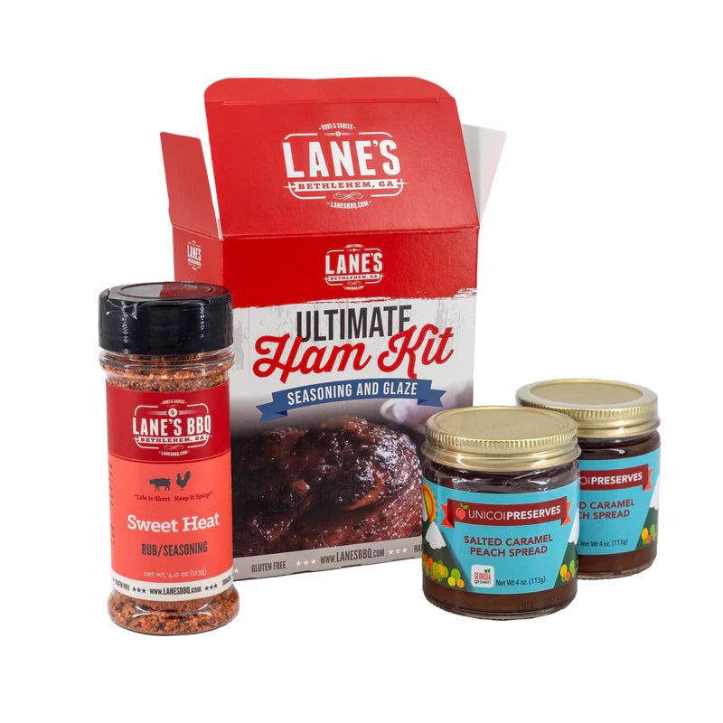 Lane's Ultimate Ham Seasoning and Glaze Kit (Sweet Heat)