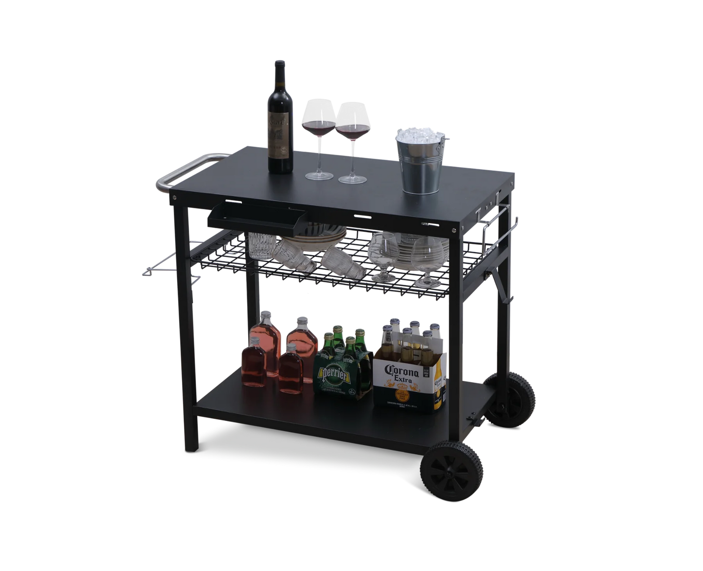 Pizzello Outdoor Grill Cart Pro