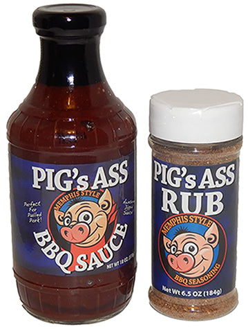 Pig's Ass Memphis Style BBQ Combo Pack