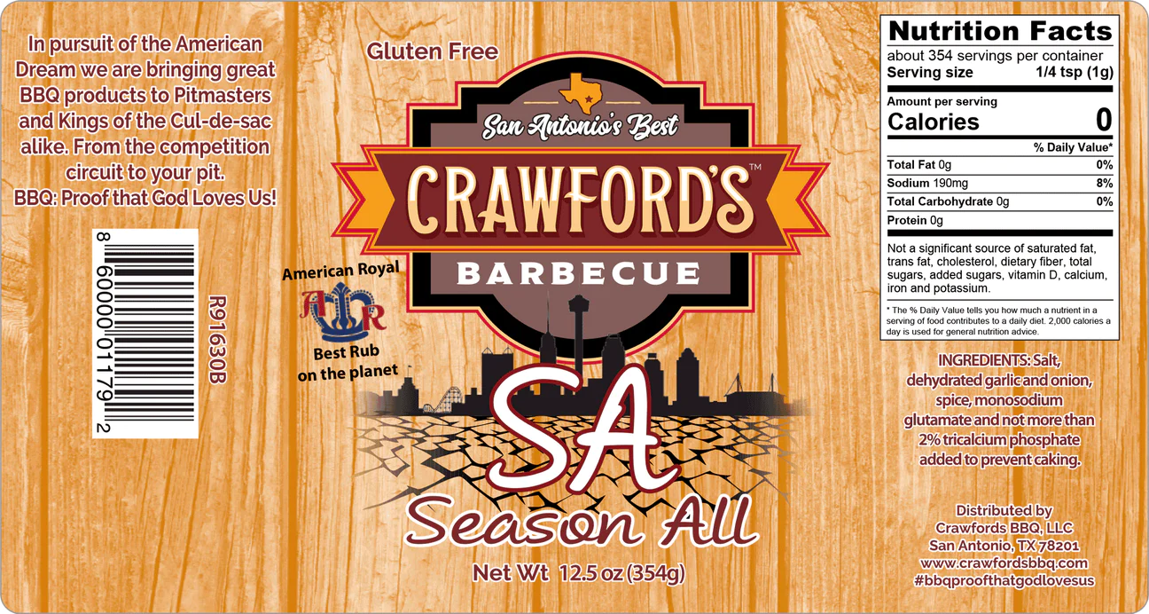 Crawford's Barbecue SA Season All