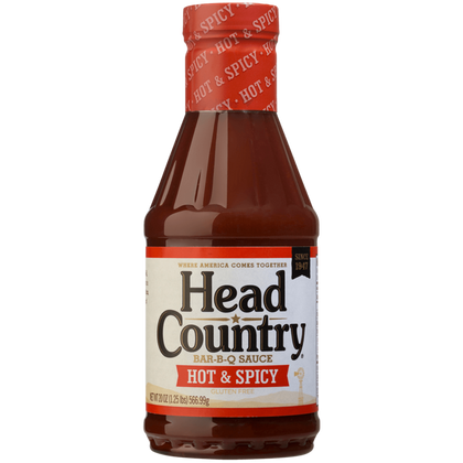 Head Country Hot & Spicy BBQ Sauce