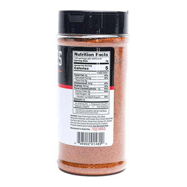 Heath Riles BBQ Competition BBQ Rub 10.2 oz