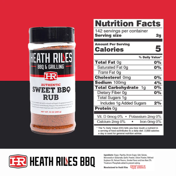 Heath Riles Sweet BBQ Rub