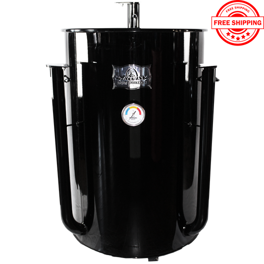 Gateway Drum Smoker Sizzle 55G - Glossy Black