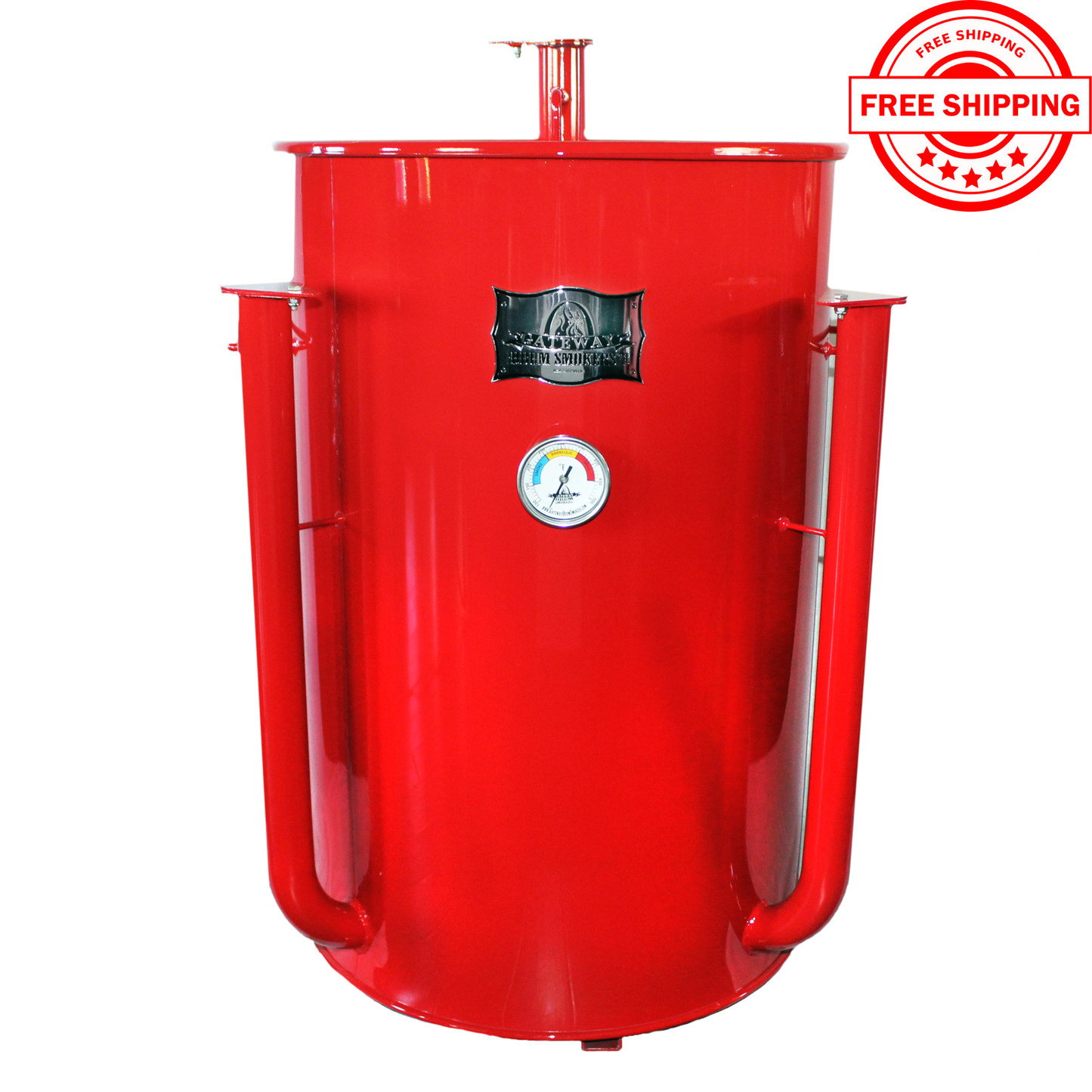 Gateway Drum Smoker Sizzle 55G - Glossy Red