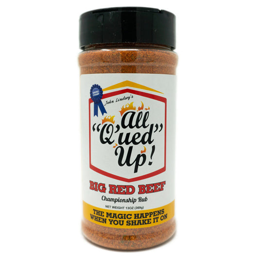 All "Q'ued Up" Big Red Beef Rub