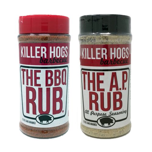 Killer Hogs Rub Combo (A.P. Rub & The BBQ Rub)