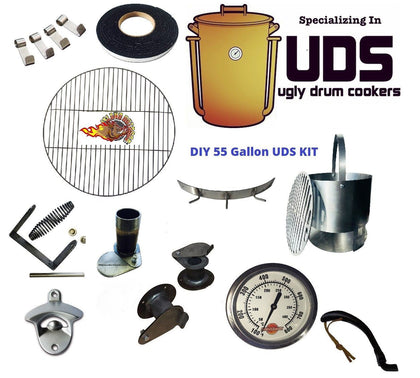 DIY UDS Complete Parts Kit - 55 gallon UDS